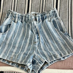 Pacsun Paperbag Mom Shorts